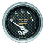 Fuel Level: 240-33 Ω - Carbon Fiber Air-Core SSE Gauge (2 1/16)