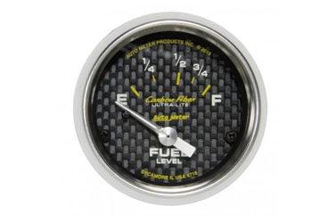Fuel Level: 16-158 Ω - Carbon Fiber Air-Core Gauge (2 1/16)