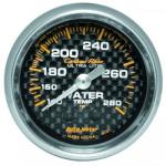 Water Temperature: 140-280°F - Carbon Fiber Mechanical Gauge (2 1/16)