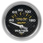 Water Temp (metric): 40-120ºC - Carbon Fiber Air-Core Gauge (2 1/16)