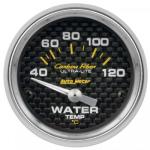 Water Temp (metric): 40-120ºC - Carbon Fiber Air-Core Gauge (2 1/16)