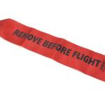 Stroud Remove Before Flight Red Parachute Safety Flag