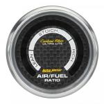 Narrowband Air/Fuel Ratio: Lean/Rich - Carbon Fiber Gauge (2 1/16)