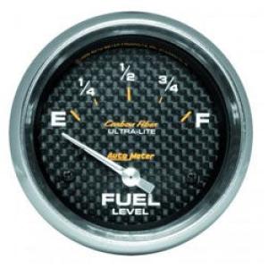 Fuel Level: 240-33 Ω - Carbon Fiber Air-Core SSE Gauge (2 5/8)