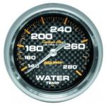 Water Temperature: 140-280°F - Carbon Fiber Mechanical Gauge (2 5/8)