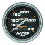 Water Temperature: 120-240°F - Carbon Fiber Mechanical Gauge (2 5/8)