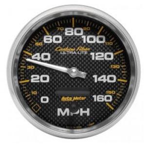 Speedometer: 0-160 MPH - Carbon Fiber Electric Gauge (5)