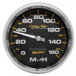 Speedometer: 0-160 MPH - Carbon Fiber Electric Gauge (5)