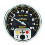 Tachometer: 0-10,000 RPM - Carbon Fiber In-Dash Gauge (5)