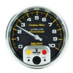 Tachometer: 0-10,000 RPM - Carbon Fiber In-Dash Gauge (5)