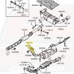 Mitsubishi OEM Exhaust Dash Panel Heat Shield for Evo X (5374A090)