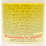 Red Line Superlight ShockProof Gear Oil (58504-1)