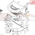 Mitsubishi Under Hood Insulator for Evo 8/9 (5915A015)