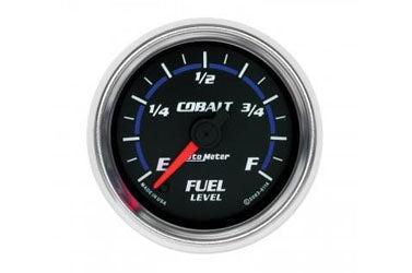 Fuel Level: Programmable 0-280 Ω Cobalt Stepper Motor Gauge (2 1/16)