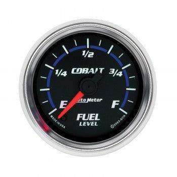 Fuel Level: Programmable 0-280 Ω Cobalt Stepper Motor Gauge (2 1/16)