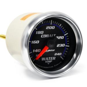Auto Meter Cobalt 52mm Water Temp Gauge 120-240°F Mech (6132)
