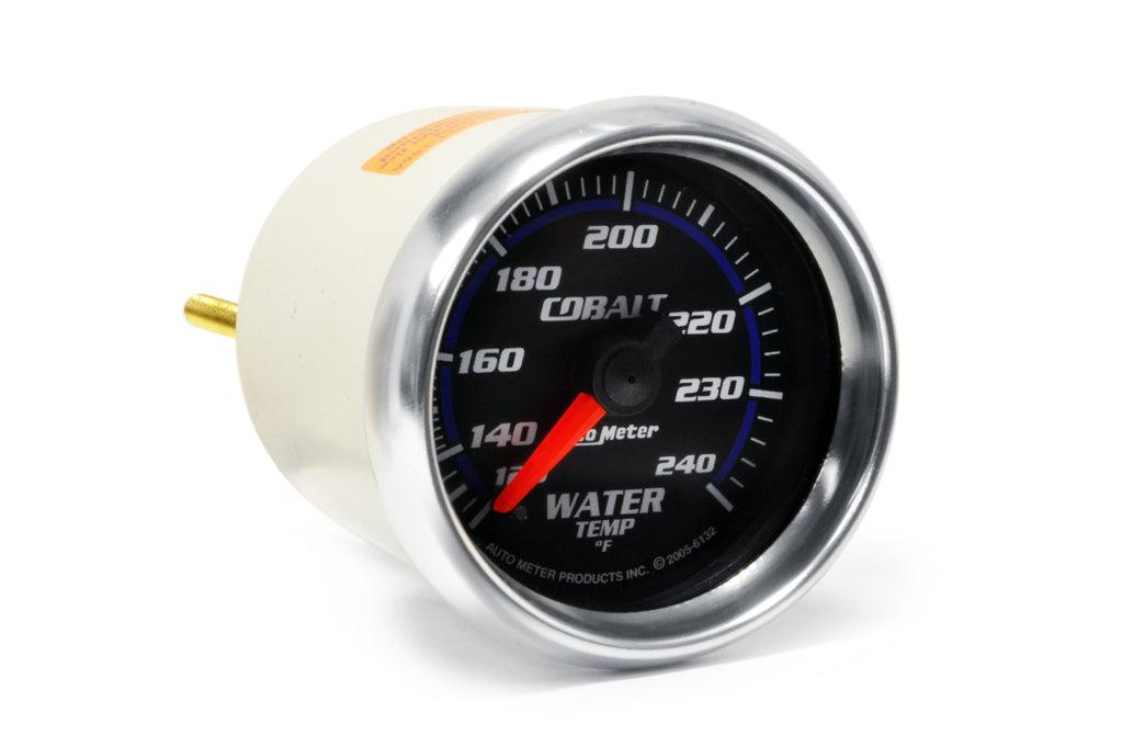 Auto Meter Cobalt 52mm Water Temp Gauge 120-240°F Mech (6132)