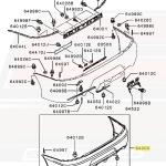 Mitsubishi OEM JDM Evo 9 Rear Bumper for Evo 7/8/9 (6410A378)