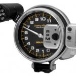 Tachometer: 0-11,000 RPM - Carbon Fiber Pro-Stock Pedestal w/ Super Lite & Peak Mem (5)