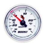Boost/Vacuum: -30 to 30 PSI - C2 Mechanical Gauge (2 1/16)