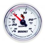 Boost/Vacuum: -30 to 30 PSI - C2 Mechanical Gauge (2 1/16)