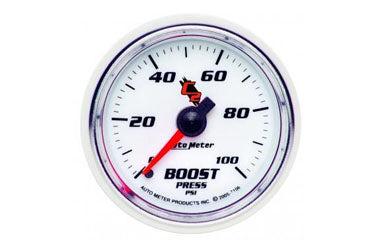 Boost: 0-100 PSI - C2 Mechanical Gauge (2 1/16)