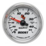 Boost/Vacuum: -30 to 45 PSI - C2 Mechanical Gauge (2 1/16)