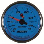 Boost/Vacuum: -30 to 45 PSI - C2 Mechanical Gauge (2 1/16)