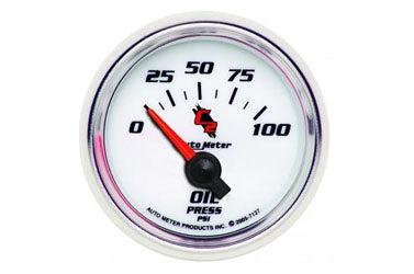 Oil Pressure: 0-100 PSI - C2 Air-Core Gauge (2 1/16)