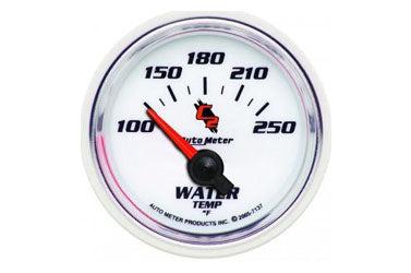 Water Temp: 100-250 °F - C2 Air-Core Gauge (2 1/16)