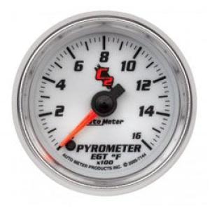 EGT Temperature: 0-1600°F - C2 Stepper Motor Gauge (2 1/16)