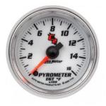EGT Temperature: 0-1600°F - C2 Stepper Motor Gauge (2 1/16)