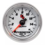 EGT Temperature: 0-1600°F - C2 Stepper Motor Gauge (2 1/16)