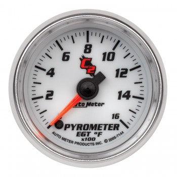 EGT Temperature: 0-1600°F - C2 Stepper Motor Gauge (2 1/16)