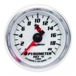 EGT Temperature: 0-2000°F - C2 Stepper Motor Gauge (2 1/16)