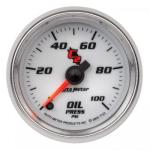 Oil Pressure: 0-100 PSI - C2 Stepper Motor Gauge (2 1/16)