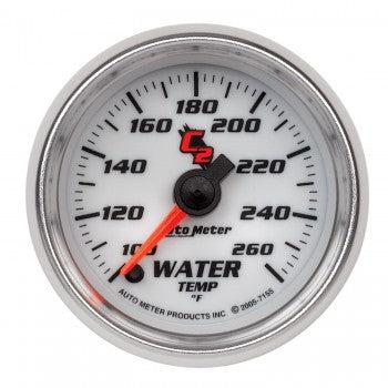 Water Temp: 100-260°F - C2 Stepper Motor Gauge (2 1/16)