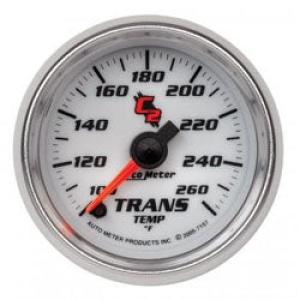 Transmission Temp: 100-260°F - C2 Stepper Motor Gauge (2 1/16)