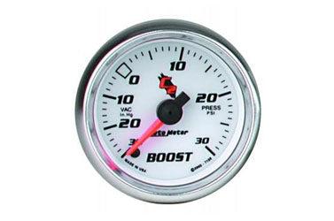 Boost/Vacuum: -30 to 30 PSI - C2 Stepper Motor Gauge (2 1/16)