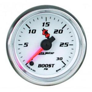 Boost: 0-30 PSI - C2 Stepper Motor Gauge (2 1/16)