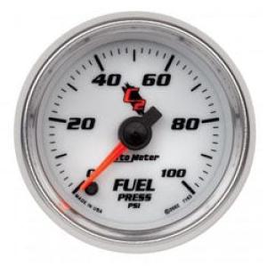Fuel Pressure: 0-100 PSI - C2 Stepper Motor Gauge (2 1/16)