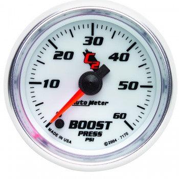 Boost: 0-60 PSI - C2 Stepper Motor Gauge (2 1/16)
