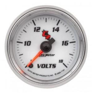 Voltmeter: 8-18V - C2 Stepper Motor Gauge (2 1/16)
