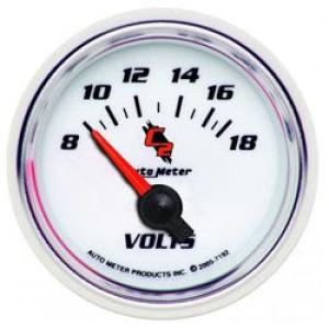 Voltmeter: 8-18V - C2 Air-Core Gauge (2 1/16)