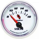 Voltmeter: 8-18V - C2 Air-Core Gauge (2 1/16)