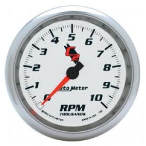 Tachometer: 0-10,000 RPM - C2 In-Dash Gauge (3 3/8)