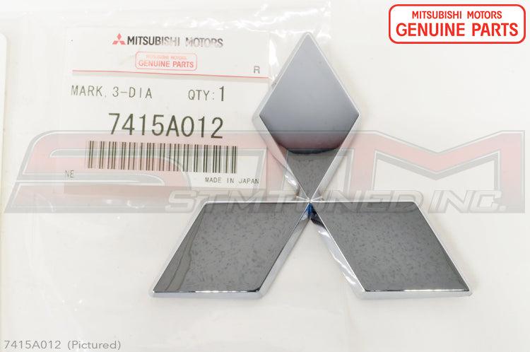Mitsubishi Rear Trunk Diamond Emblem - Evo 7/8/9