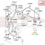 Mitsubishi A/C Removal Firewal Plug/Sticker - Evo 8/9