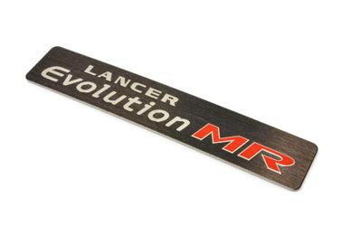 Mitsubishi Console Badge MR - Evo 7/8/9