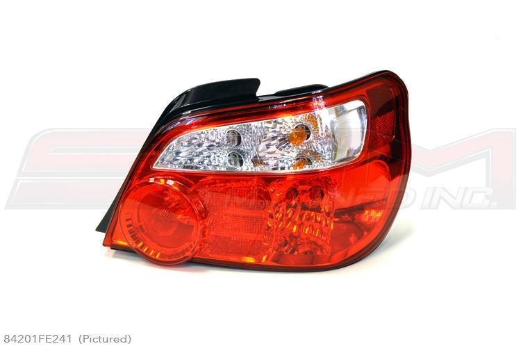 Subaru OEM Tail Lights 2004/2005 Red Style for 02-07 WRX/STi